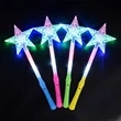 LED Light Up Frozen Snowflake Wand Toy | https://www.bestnamebadges.com