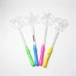LED Light Up Frozen Snowflake Wand Toy | https://www.bestnamebadges.com