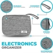 Electronic Cable Organizer Bag | https://www.bestnamebadges.com