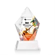 Devron VividPrint™ Award on Base - Clear | https://www.bestnamebadges.com