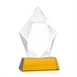 Devron VividPrint™ Award on Base - Amber | https://www.bestnamebadges.com