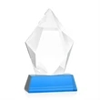 Devron VividPrint™ Award on Base - Sky Blue | https://www.bestnamebadges.com
