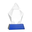 Devron VividPrint™ Award on Base - Blue | https://www.bestnamebadges.com