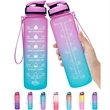 32oz Water Bottle with Time Marker | https://www.bestnamebadges.com