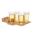 Bamboo Coaster Gift Set - Caldecott | https://www.bestnamebadges.com