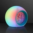 Round LED Clock 4", Glowing Lights + Alarm | https://www.bestnamebadges.com