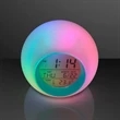 Round LED Clock 4", Glowing Lights + Alarm | https://www.bestnamebadges.com