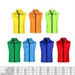 Custom Polyester Work Vest With Mesh Lining | https://www.bestnamebadges.com