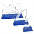 Milestone Optical Award - Blue | https://www.bestnamebadges.com