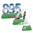 Milestone Optical VividPrint™ Award - Green | https://www.bestnamebadges.com