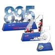 Milestone Optical VividPrint™ Award - Blue | https://www.bestnamebadges.com