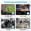 Clear stadium bag | https://www.bestnamebadges.com