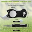 Divot Tool With Ball Marker | https://www.bestnamebadges.com