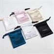 Satin Drawstring Bag | https://www.bestnamebadges.com