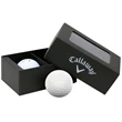 Callaway Supersoft Two Golf Ball Business Card Box | https://www.bestnamebadges.com