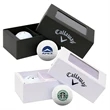 Callaway Chrome Soft Two Golf Ball Business Card Box | https://www.bestnamebadges.com