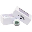 Callaway Chrome Soft Two Golf Ball Business Card Box | https://www.bestnamebadges.com