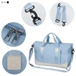 Gym Dry Wet Separated Duffel Bag | https://www.bestnamebadges.com