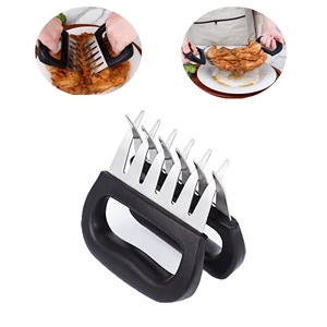 Stainless Steel Meat Shredder Claws w/ Frosted Texture