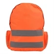 High Vis Reflective Tape Utility Safety Workwear Backpack | https://www.bestnamebadges.com