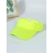 Hi-Vis Non-ANSI Hat Safety Sun Visor Cap | https://www.bestnamebadges.com