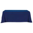 Flat Poly/Cotton 3-sided Table Cover - fits 8' standard t... | https://www.bestnamebadges.com