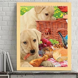 300 Pieces HD Wooden Puzzle With Photo Frame