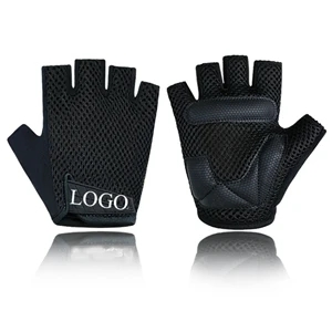 Half Breathable Finger Gloves In Common Size