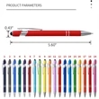 The Colorful Back End Contains Screen Touch Pen | https://www.bestnamebadges.com