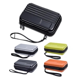Mini Hard Shell Handbag Square Logo Area In The Corner