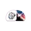 2 Part Expandable Seashell Hand Fan | https://www.bestnamebadges.com