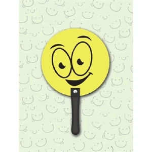 Bubble Hand Fan | https://www.bestnamebadges.com