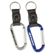 Carabiner with Thermometer Key Tag | https://www.bestnamebadges.com