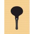 Light Bulb Hand Fan | https://www.bestnamebadges.com