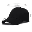 6 Panles Adjustable Polyester Baseball Cap w/ Custom Imprint | https://www.bestnamebadges.com