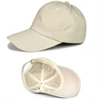 100 % Cotton Structured 6 Panel Baseball Cap w/ Metal Tuck | https://www.bestnamebadges.com
