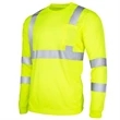 Hi Viz Class 3 170gsm Cotton Knitted Safety Pocket T-Shirt | https://www.bestnamebadges.com