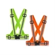 Adjustable Reflective Safety Running Hi Vis Cross Belt | https://www.bestnamebadges.com