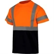 Class 3 Hi Viz Color Block Reflective Safety Pocket T-Shirt | https://www.bestnamebadges.com