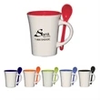 8 Oz. Blanco Spooner Mug | https://www.bestnamebadges.com