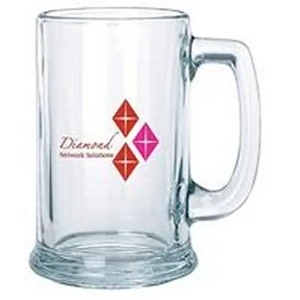 Clear Glass Stein - 15 oz. | https://www.bestnamebadges.com