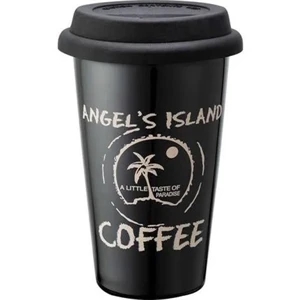 Double Wall Ceramic Tumbler | https://www.bestnamebadges.com