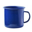 Happy Camper Enamel Mug | https://www.bestnamebadges.com