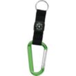 Carabiner Key Tag with Compass | https://www.bestnamebadges.com
