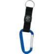 Carabiner Key Tag with Compass | https://www.bestnamebadges.com
