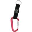 Carabiner Key Tag with Compass | https://www.bestnamebadges.com
