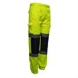 Hi Viz Combat Reflective Tape Safety Jogging Fleece Pant | https://www.bestnamebadges.com