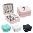 PU Leather Mini Travel Jewelry Storage Case | https://www.bestnamebadges.com