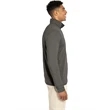 Men's Heathered Eco-Logic Stretch Quarter Zip | https://www.bestnamebadges.com