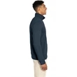 Men's Heathered Eco-Logic Stretch Quarter Zip | https://www.bestnamebadges.com